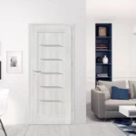 Ekodangos PREMIUM vidaus durys – elegantiškas ir patvarus pasirinkimas. Aukštos kokybės ekodanga užtikrina ilgaamžiškumą, lengvą priežiūrą ir modernų dizainą, tinkantį įvairiems interjerams.