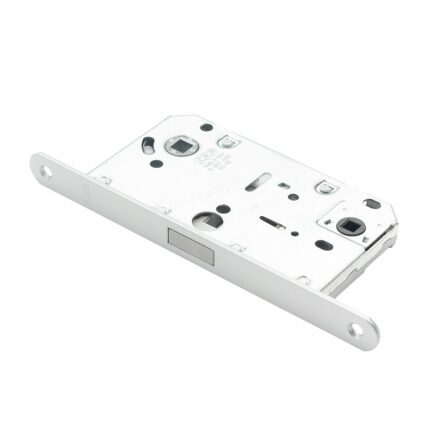 Vidaus durų magnetinė AGB spyna WC, chromas