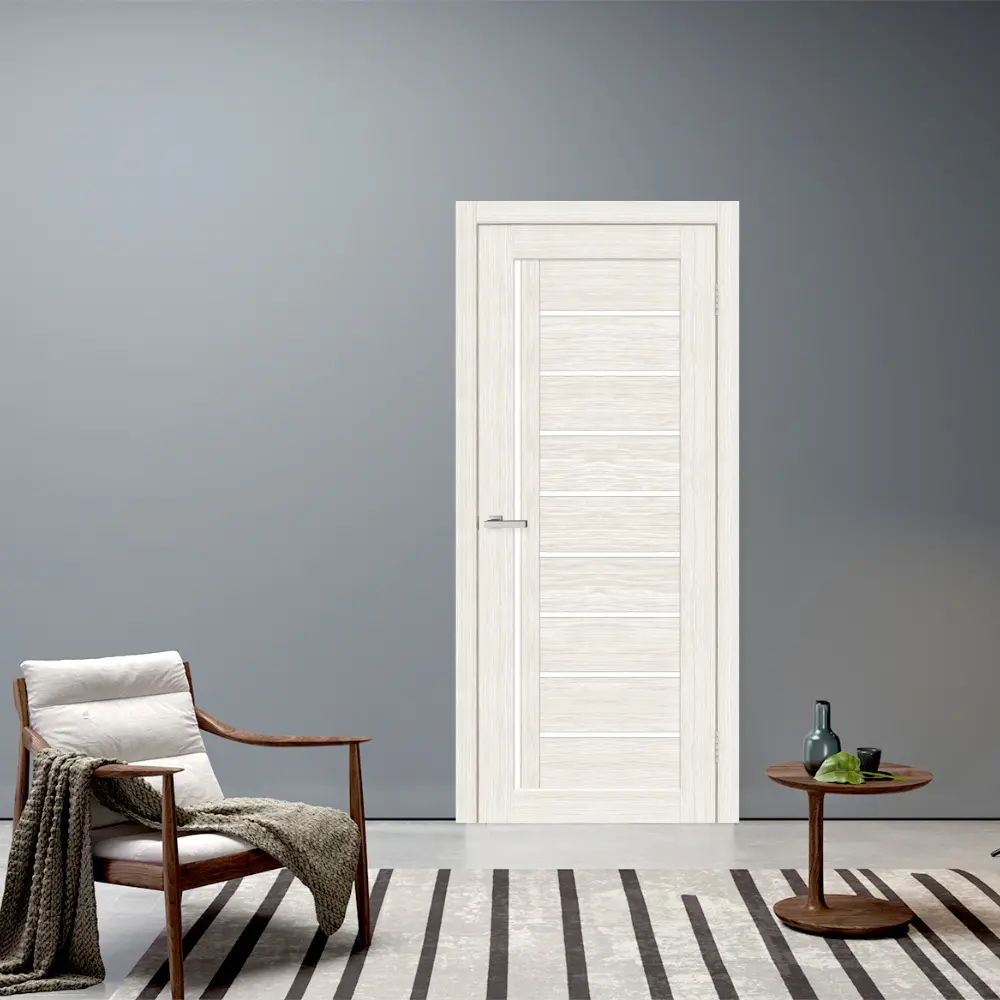 Amaty С-067 Bianco Amaty С-067, lygiabriaunės vidaus durys, dengtos ekodanga, Bianco