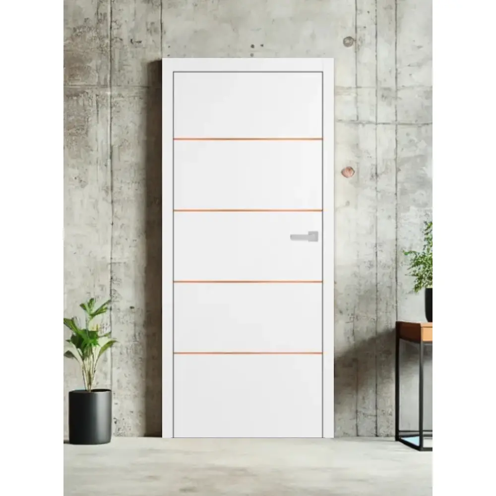 Intarsija lux 507 Uno Premium vidaus durys su intarsija LUX – vario spalvos akcentai. Modernus ir elegantiškas dizainas, suteikiantis interjerui išskirtinumo, šilumos ir prabangos
